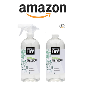 Better Life Natural All-Purpose Cleaner, Safe Around Kids & Pets, 2409C, 32 fl oz (Pack of 2)