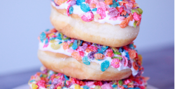 a donut has average of 15 to 30 grams of sugar which is bad for immune system