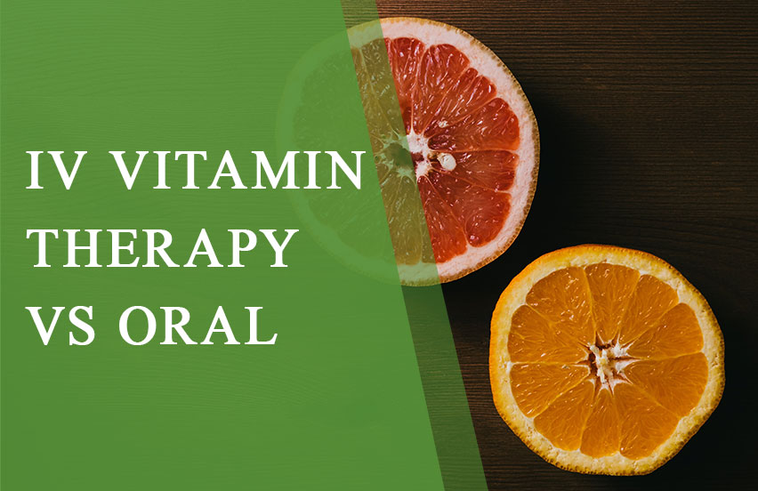 IV Vitamin Therapy vs Oral