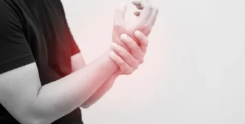 Arthritis Relief man with arthritis on arm